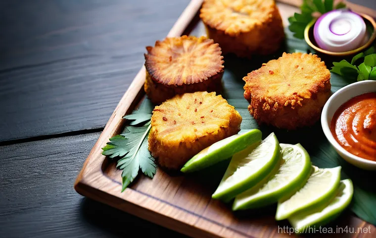 다과 상차림 아이디어 - **Vibrant Indian Appetizer Platter:** "A beautifully arranged, close-up shot of a diverse Indian app...